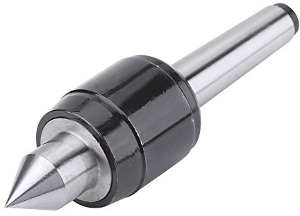 MK2 Live Center, Mitlaufende Körnerspitze mit Abschreckhärte von 45 bis 50 HRC 60 Grad für Hochgeschwindigkeits- und CNC-Drehmaschinen