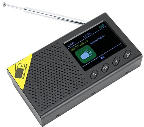 Uso Doméstico Portátil, para Dab Pantalla LCD de 2,4 Pulgadas Roberts Internet Radio Digital Pantalla de Radio Salida Estéreo