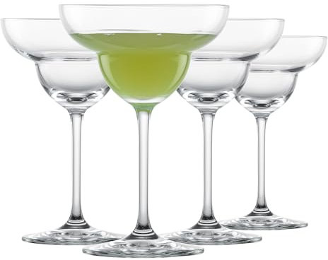SCHOTT ZWIESEL Margaritaglas Bar Special (4er-Set), ausladende Cocktailgläser für Margaritas, spülmaschinenfeste Tritan-Kristallgläser, Made in Germany (Art.-Nr. 123627), Klar