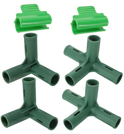 TINEASUR Gewächshausteile 1 Satz Konverter Rohradapter Verbindungsstücke Adapter Zum Verbinden Von Gewächshäusern