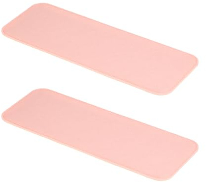 PATIKIL Fieltro Base Moldeador 14x5 Pulgadas, 2uds Bolsa Inferior Moldeador Almohadilla Monedero Forro Tablero Inserto Arco Esquina para Bolsos Mano Bolso Bandolera Bolso Mochila, Rosa