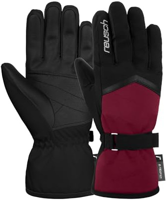 Reusch Moni R-TEX XT Gants d'hiver Chauds, imperméables, Coupe-Vent et Respirants Gants de Neige Gants de Ski pour Femmes pour Une liberté de Mouvement sans entrave