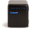 CREATE / RETRO FRIDGE 50 COBALTO/Frigorífico negro maneta azul cobalto / 85W, minibar, un estante, diseño retro, 50 cm, dos repisas, capacidad de 48L, bajo consumo, 50x44x49,8 cm