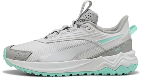 Puma Extend Lite Trail Chaussures de Course Unisexes, Plume Gris Menthe Fondue, 45 EU