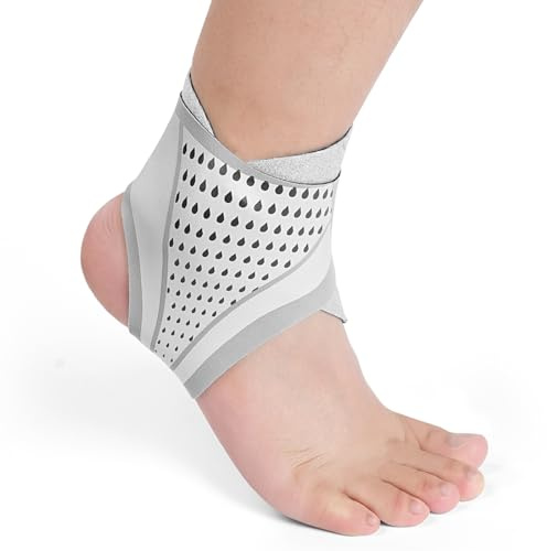 AOOHA Tobillera para Estabilizar y Prevenir Torceduras,Soporte Tobillo con Compresión Estabilizadora Ajustable,Tobilleras Deportivas de Compresión,Unisex,Ideal para Correr,Fútbol,Fitness,Senderismo