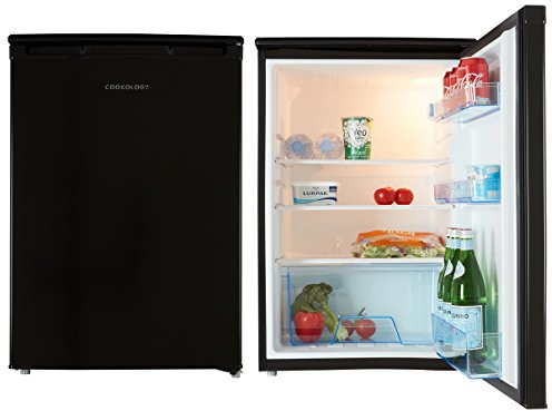 Cookology 55cm Side-by-Side Under-Counter Fridge & Freezer Pack - Black