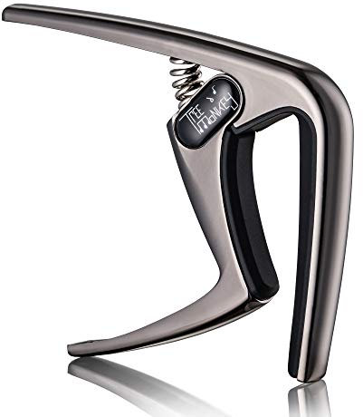 Performance Kapodaster für Akustik- und E-Gitarren – lange Lebensdauer, kein Saitenschnarren; mit diesem stilvollen Kapodaster spielst du selbstbewusst