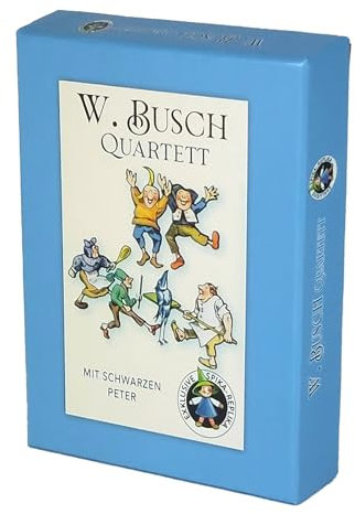 SPIKA | Wilhelm Busch | Quartett & Schwarzer Peter