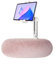 Duvetset Tablet Stand with Pillow, Kindle Holder, Compatible with 4.7-13 Phone/Tablet, iPad, iPhone, Google, Kindle, 360°Adjustable Phone Holder for Bed with Soft Plush Fabric, Detachable Bowl, Pink