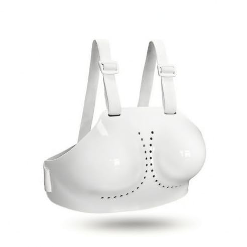 FytStycale Fencing Chest Protector Lightweight Fencing Comfortable Plastron for Women , White , L