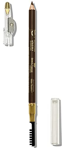 Beauty Forever Dual Ended True Kohl Eyebrow Pencil & Multi Tasker with Sharpener & Separator Comb, Lip liner, Eyeliner, Smudge & Waterproof (Brown)