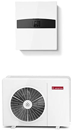 Pompe à chaleur Connecté Air / Eau monobloc Nimbus Plus M avec appoint électrique Ariston 8 kW Triphasé