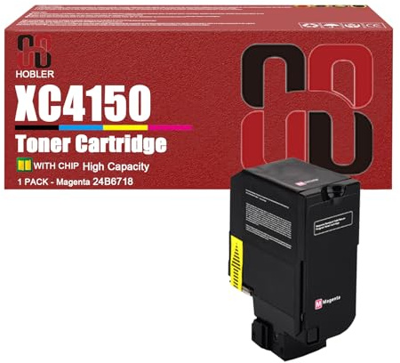 XC4150 Toner Cartridges Compatible for Lexmark 24B6718 Magenta Toner Cartridge Work for Lexmark XC4140 XC4150 XC4143 XC4153 Printers