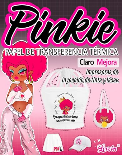 Papel de Transferencia de Plancha para Tejido Claro,Apto para Impresora de Inyección de Tinta y Láser. Versión más estable y mejorada.(10hojas,A4),Transper paper natural-ES-Lovein-2-3.0-10