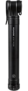 Topeak Road 2Stage Mini Cycle Hand Pump features an innovative 2Stage pressure selector, Black