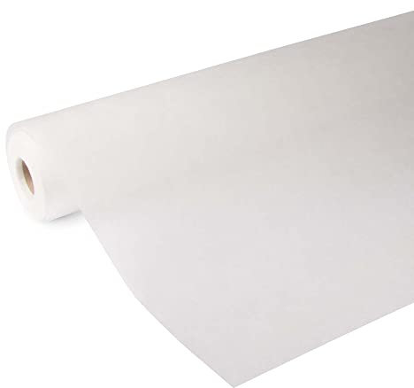 Fibre de verre pré-peinte Maille 160g 2500 x 100cm Blanc à peindre Revêtement mural de rénovation, Isolant thermique, Protection murale