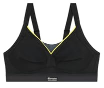 Champion Womens Shock Absorber S015f Active Shaped Support Bras, Black, 34F UK