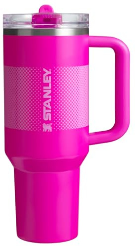Stanley Quencher ProTour Tumbler with Flip Straw with Leakproof Lid 40 oz - Built in Straw & Handle - Cup Holder Compatible - Insulated Steel Tumbler