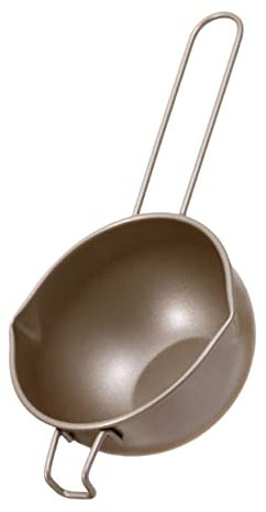 COLLBATH Schmelzschale Aus Kohlenstoffstahl Oxidsicher Und Langlebig Zum Schmelzen Von Schokolade Butter Und Käse Einfach Zu Reinigen Und Platzsparend