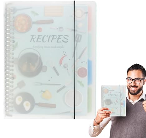 Recette vide | Recette vide pour vos propres recettes | Livre de cuisine de recette vide à créer | Cooking Journal pour créer votre propre livre de cuisine, contient 160 recettes de formule exclusives