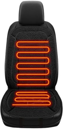 LSYQFB Autositzauflage für Opel Astra H G J Insignia Mokka Zafira Corsa k, Weich Bequemer Sitzkissen Auto Es Ist Das Wärmste Geschenk für Autofahrer im Winter