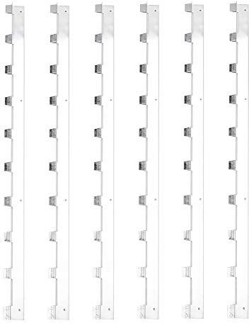 Agatige 6 pièces Bandes de Cadre de Ruche en métal, 37x2.4 Cm Facile à Installer entretoises de Cadre de Ruche Support de Cadre de Ruche pour équipement d'outil d'apiculture d'apiculteur