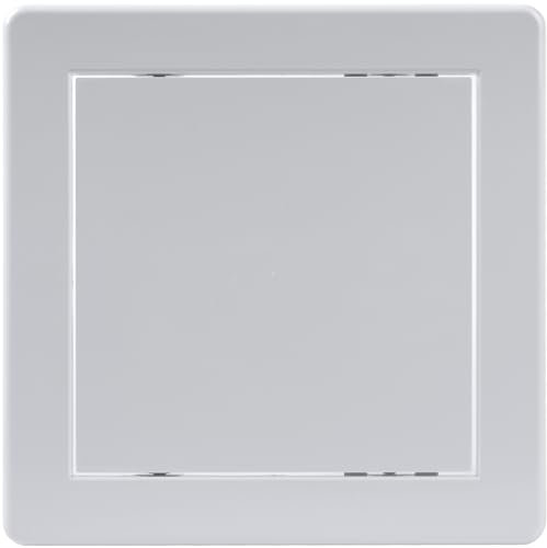 Vent Systems Panel de acceso de 150 x 150 mm - Puertas de fácil acceso - Plástico ABS - Panel de acceso para paneles de yeso, pared y techo, cubierta de puerta de servicio eléctrico y fontanería