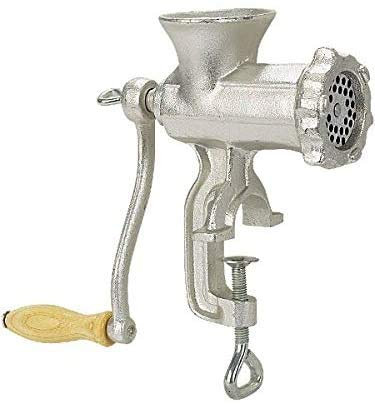 Cast Iron Meat Mincer No 5 Silver