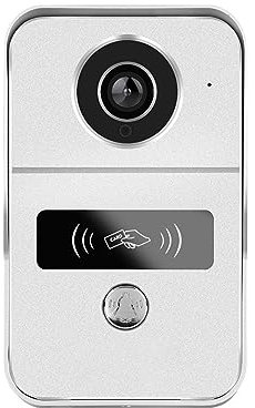 ThikK Tuya Smart 1080P Doorbell Camera WiFi Wireless IR HD Video Door Bell Phone Intercom with RJ45 to POE Optional Lock Unlock Module(KW02 Intercon unit,E/U)