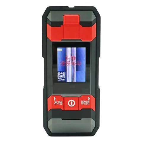 Rilevatori di metalli Scanner da parete Barra di acciaio/Tubo di e/Cavo/Rilevatore di metallo e legno Rilevamento di cavi in ​​soffitti e pavimenti Riproduzione vocale Alta precisione