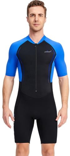 Jydiazi Herr Shorty våtdräkt 1,5 mm neopren baddräkt för dykning simning snorkling surfing spjutfiske