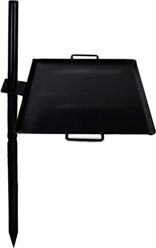 GameMaker Open Fire Cooking Grill – Portable Campfire Grill for Open Flame Cooking, Firepits, Outdoor Fire Rings & Camping – Heavy-Duty, Easy Setup & Adjustable Height