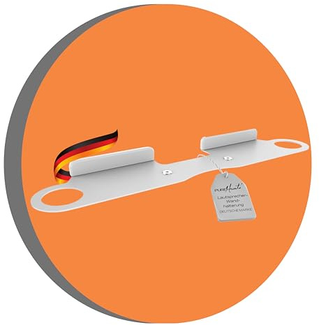 PureMounts PM-SOM-091 Väggfäste kompatibelt med Sonos Beam Soundbar, lastkapacitet: 5 kg, vit | Kompatibel med Sonos Beam, inklusive kabeldragning och monteringsmaterial för enkel väggmontering