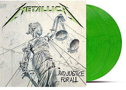 ...And Justice For All - Exclusive Limited Edition Dyers Green Colored 2x Vinyl LP