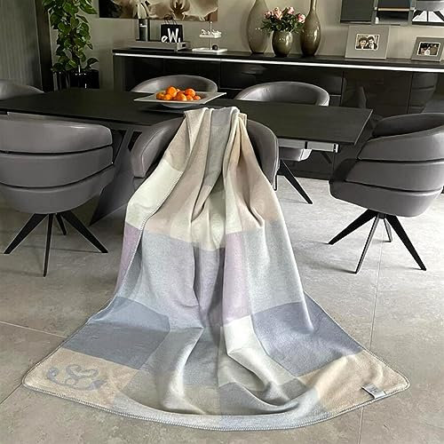 sei Design Plaid Kuscheldecke - Flauschige Tagesdecke - Fleecedecke, extra Soft & weich - Sofa Decke, Baumwolldecke, hochwertige Verarbeitung, perfekt als Wohnzimmer Deko, Überwurf für Couch