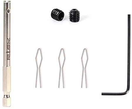 Gusengo Spoke Nipple Spoke Wrench - Socket Spoke Nipples Driver Screwdriver - Bike Spoke Tool for Removing & Inserting Spoke Nuts