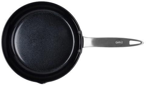 Zyliss Non-Stick Ultimate Pro Ceramic Frying Pan 24cm, PFAS Free, Made from Recycled Aluminium, Easy Clean, Induction Hob Suitable, Oven Safe, 10 Year Guarantee