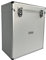 Oypla 35 x 12 LP Vinyl Record Box Hard DJ Flight Case Aluminium
