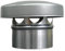 Baumeister.tech Regenhaube aus Tinanzink Schornsteinabdeckung Dachentlüfter Entlüftungshaube Schornsteinschutz (120 mm)