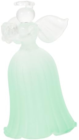CIYODO Campana De Viento con Forma De Ángel Colgante De Ángel De Cristal Campana De Viento para Jardín Música Relajante Artículo Decorativo