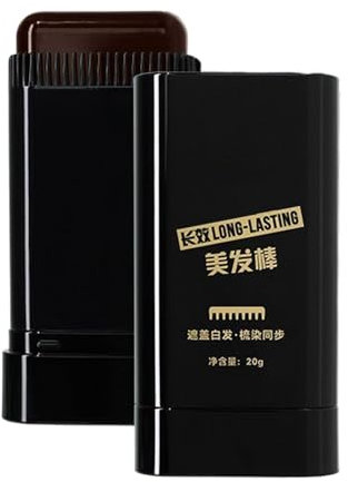 Graue Haare Abdecken, Ansatzfarbe Haarfärbestift, Haarmascara Dunkelbraun, Schwarz Haar Mascara Männer & Frauen, Hair Concealer For Women Men, Haarentfärber Für Dunkles Haar