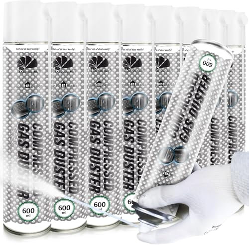 AABCOOLING Home&Office Sprays Nettoyants pour Moteur 8x600ml – Spray Congelant -50°C, Nettoyage Électronique, Élimination Chewing-gum, Réparation Automobile et Moto, Bombe Air Froid, K5