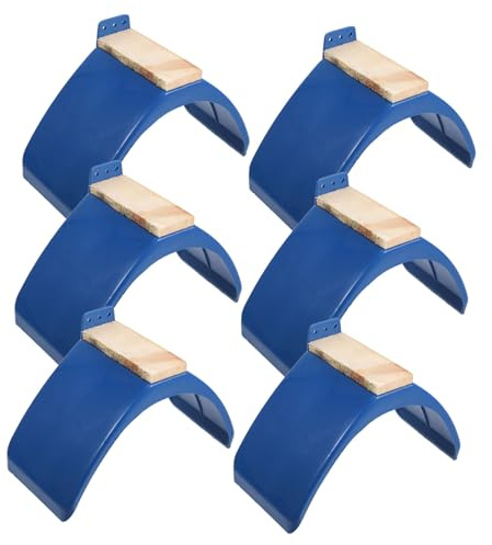 BESPORTBLE 6stücke Taubenständer aus Holz Stabil mit Brückendesign für Tauben Papageien und Andere Vögel Bietet Sicheren und Bequemen Ruheplatz