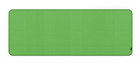 uRage Gaming-Mauspad “Greenscreen 250 Desk-Mat”, Grün, Anti-Rutsch-Beschichtung, Naturgummi, für Tastatur und Maus, extra groß, 90 x 0,3 x 34 cm