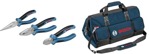 Bosch Professional Zangen Set + Handwerkzeugtasche Größe L