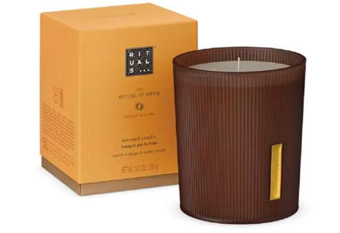 Rituals The Ritual of Mehr Scented Candle Duftkerze Zeder, Maße: 9,3cm x 9,3cm x 11,8cm, 1107152