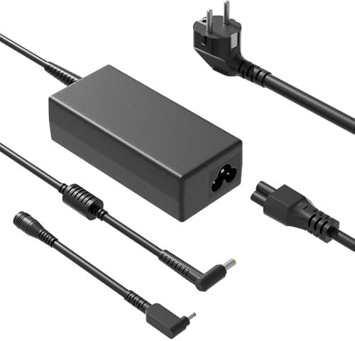 HSXIRQA 65W Laddare Kompatibel med Acer Aspire Model N17Q4 N17Q1 N17Q2 N17Q3 N19C1 N19C2 N17C4 N18C1 N19C3 N15Q1 N16Q2 N16Q3 N16C1 N15W5 N15WS N15W1 N15W2 N15W4 Strömkabel Nätadapter Laptop