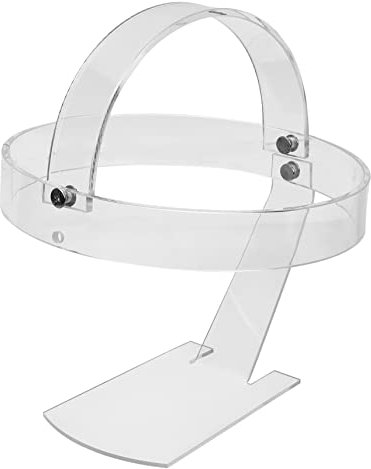 Ciieeo Acrylic Hat Cap Stand Single Support Hat Display Rack for Shop Display