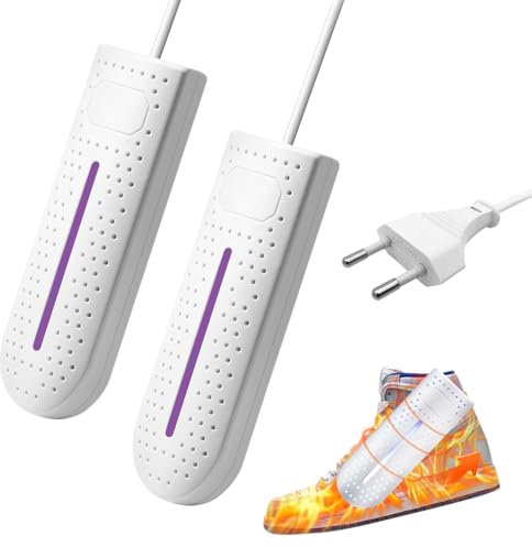 DAJASD Schuhtrockner Elektrisch, Elektrischer Schuhtrockner, Tragbarer Schuhtrockner, Schuhwärmer, Handschuhtrockner, Mini Skischuhtrockner, Stiefeltrockner für Skischuhe Socken Schuhe