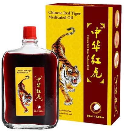 Nybhyjka Aceite Medicinal de Tigre Chino para Masaje y Relajación